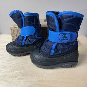 Kamik snow boots toddler size 5 - good condition
